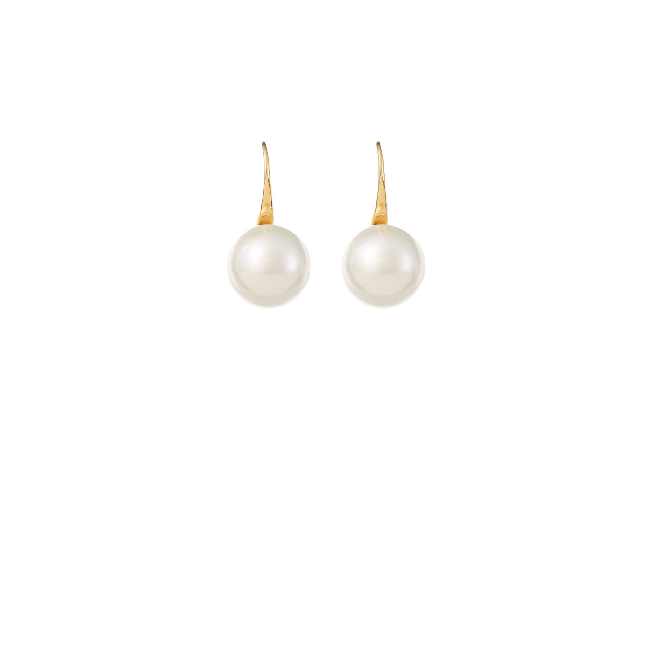 MILLIE - Gold Single Pearl Wedding Earrings – AMELIE GEORGE PTY LTD